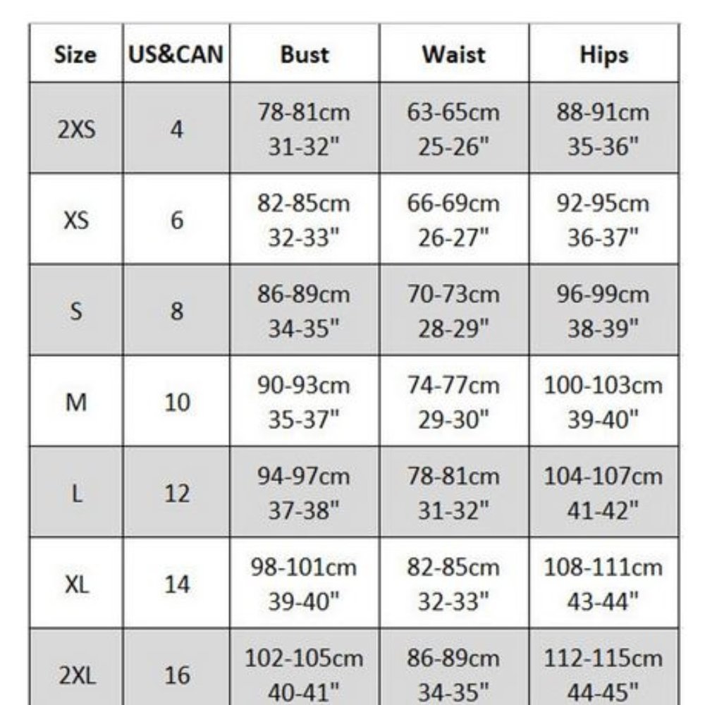 Women's Jeans! Size Chart. Do Not Buy. Avail For You To Copy.